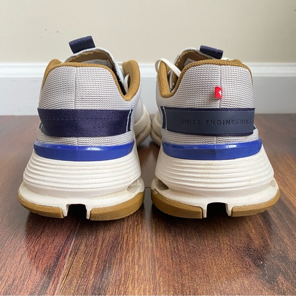 On Cloud Cloudnova Form 2 Silver/Heather With Blue and Brown - Picture 8 of 12